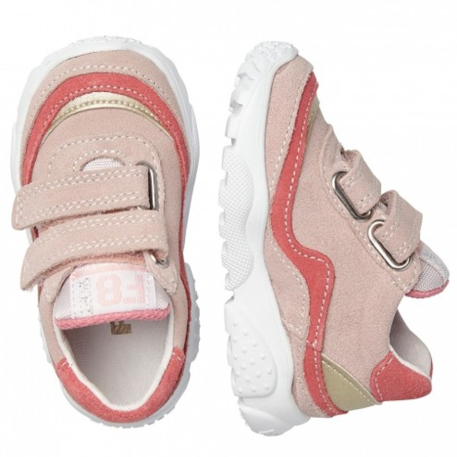 Ragazza FALCOTTO | Falcotto Amantea Vl. - Suede Sneakers - Pink