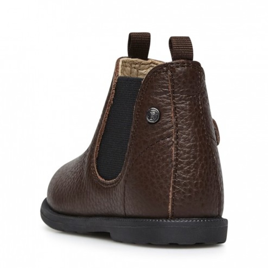 Ragazzo FALCOTTO | Falcotto Winter Wood - Stivaletti Beatle In Pelle - Marrone