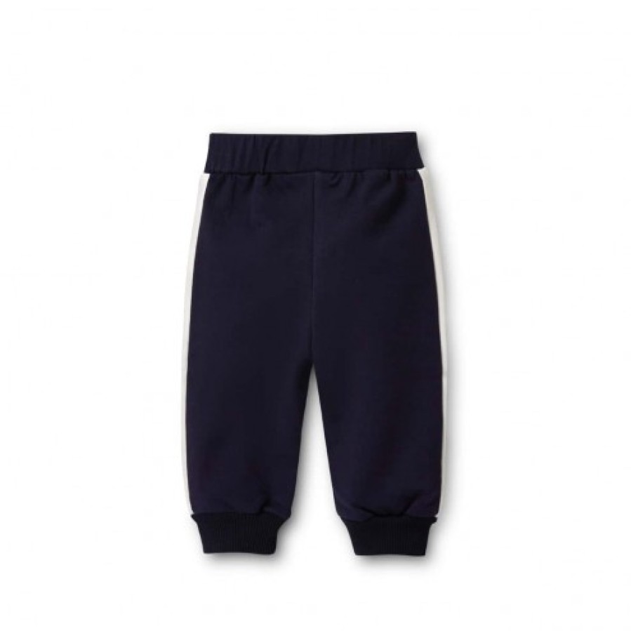 Ragazzo FALCOTTO | Indaco - Pantaloni - Blu Navy-Bianco Crema