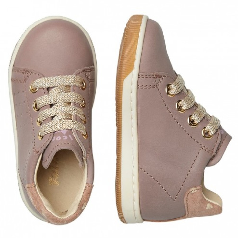 Ragazza FALCOTTO | Falcotto Adam - Sneakers In Pelle - Rosa