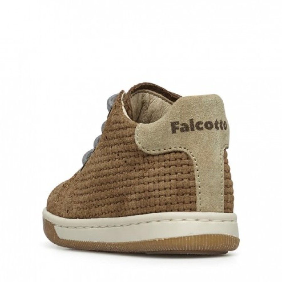 Ragazzo FALCOTTO | Falcotto Adam - Scarpe Da Ginnastica In Velluto - Marrone