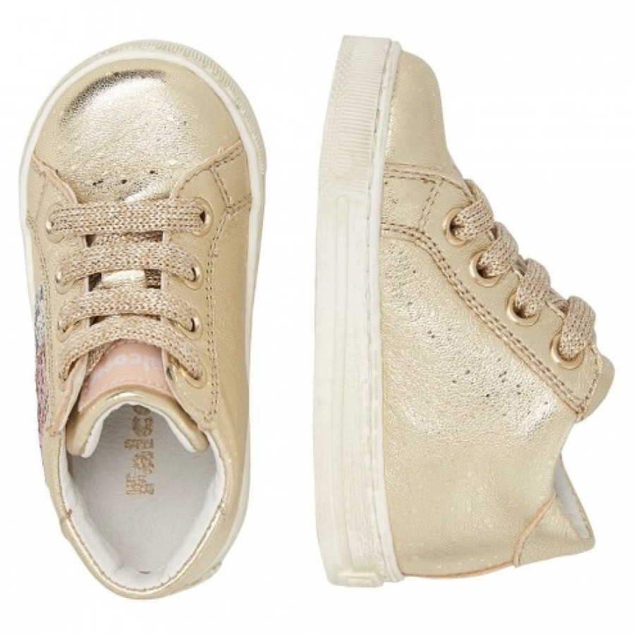 Ragazza FALCOTTO | Falcotto Betzi - Sneakers In Pelle - Platino